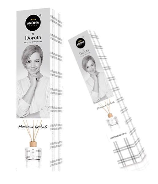 Aroma Refill patyczki zapachowe 100ml - Mrożona Herbata