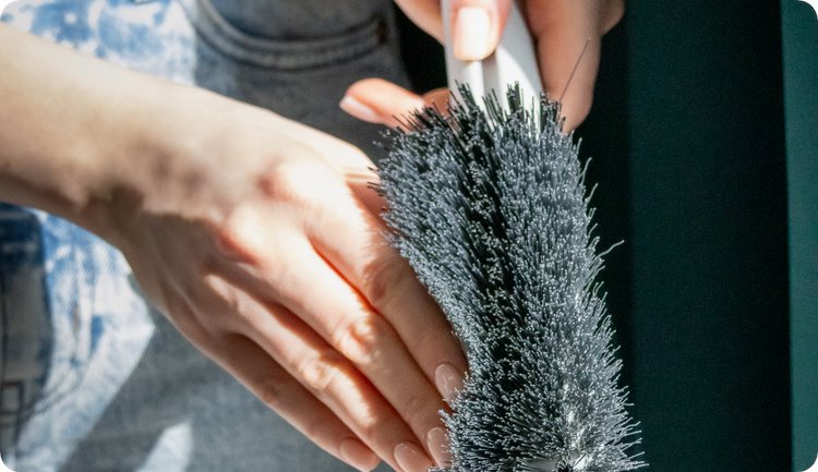 Zmiotka z szufelką ECO EGO U-COLLECT - wytrzymała poręczna
