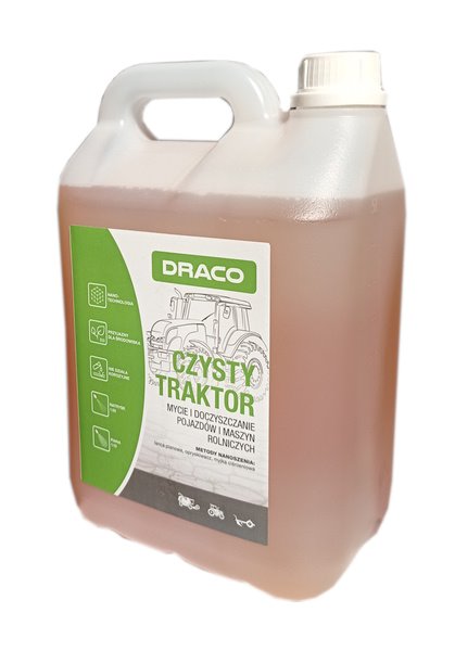 Draco CZYSTY TRAKTOR 5L - piana do mycia maszyn rolniczych
