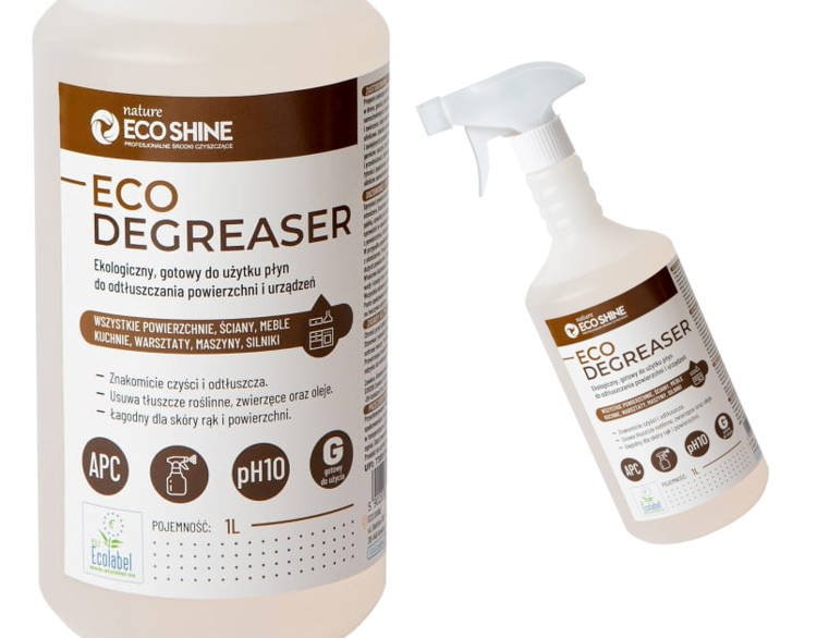 Eco Shine ECO DEGREASER 1L - płyn do odtłuszczania