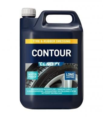 Concept CONTOUR 5L - czyści i zabezpiecza opony i gumę