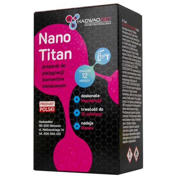 HaDwaO NANO TITAN 50ml - impregnat do baterii łazienkowych