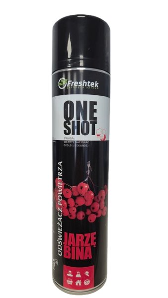 Freshtek ONE SHOT 600ml odświeżacz powietrza - Jarzębina