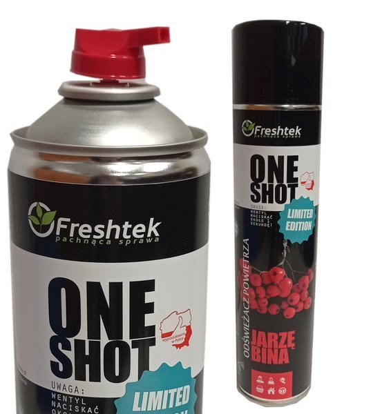 Freshtek ONE SHOT 600ml odświeżacz powietrza - Jarzębina