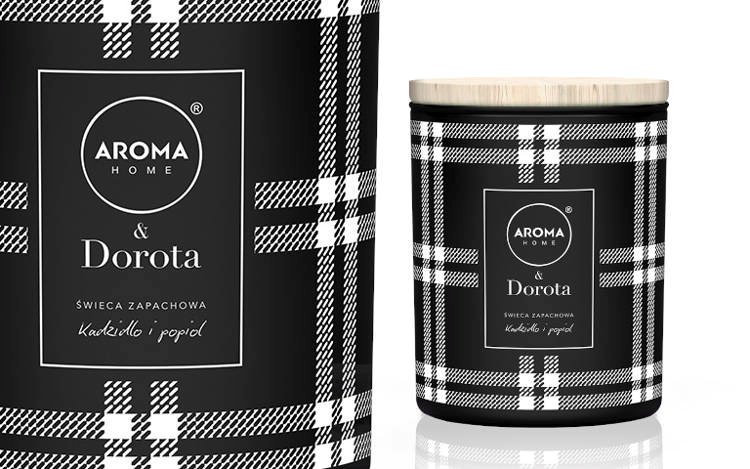 Aroma Świeca zapachowa 150g - Kadzidło i Popiół