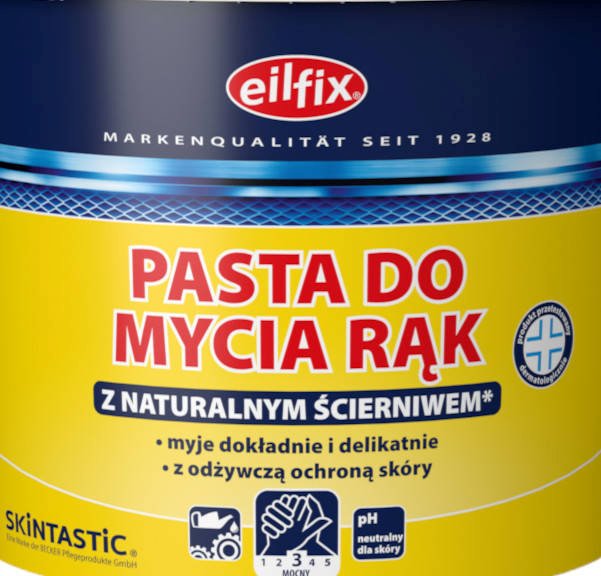 Eilfix Pasta BHP 5L - do zabrudzonych rąk z mączką drzewną