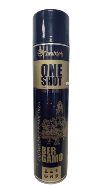 Freshtek ONE SHOT 600ml odświeżacz powietrza - Bergamo