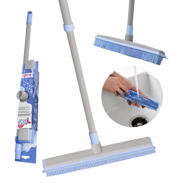 York Miotła Gumowa 32cm - Teleskopowa kij 67-120cm