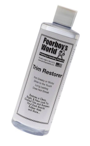 Poorboys Trim Restorer 473ml - dressing plastików