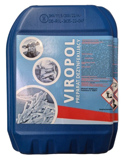 Polchem VIROPOL 5L - dezynfekcja powierzchni pojazdów mat