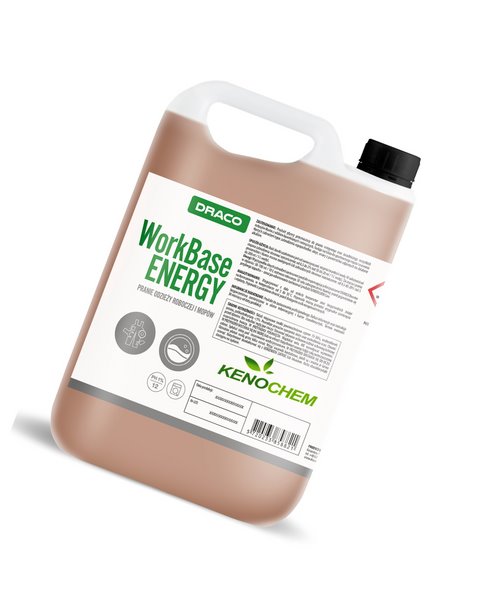 Draco WorkBase ENERGY 5L - pranie odzieży roboczej mopów