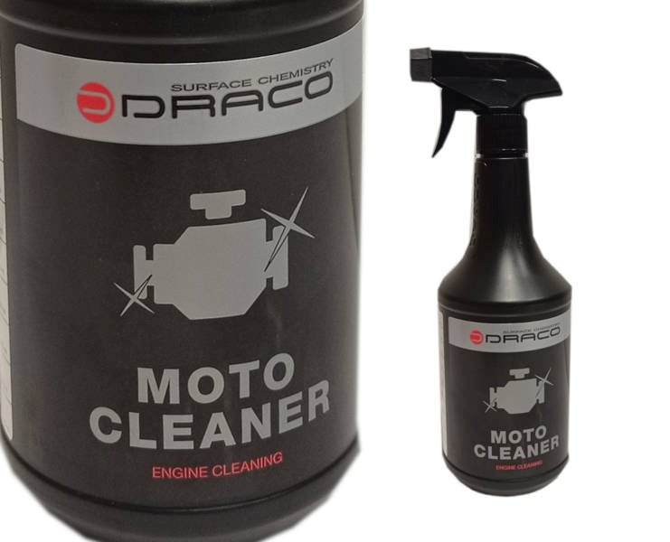 Draco MOTO Cleaner 750ml - mycie i odtłuszczanie silnika