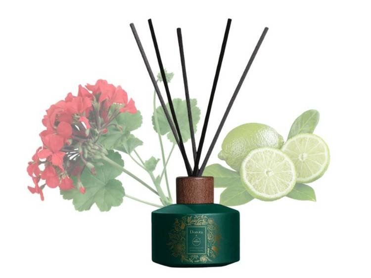 Aroma Patyczki zapachowe 100ml - Geranium Limonka