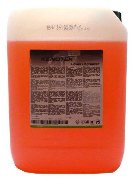 Kenotek POWER DEGREASER 10L - silny odtłuszczacz przemysłowy