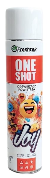 Freshtek ONE SHOT 600ml odświeżacz powietrza - Joy