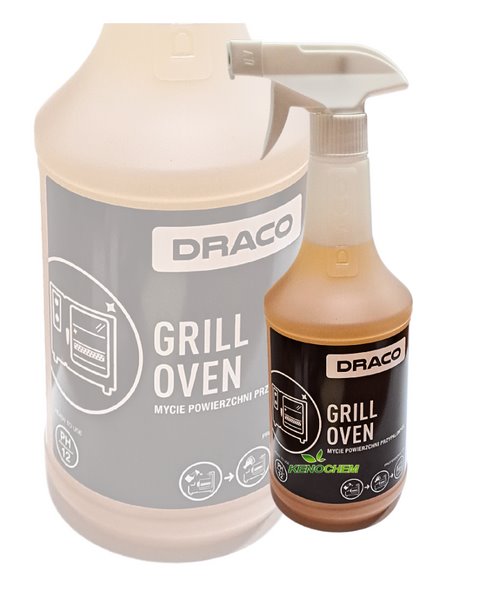 Draco GRILL & OVEN 750ml - płyn do mycia i odtłuszczania