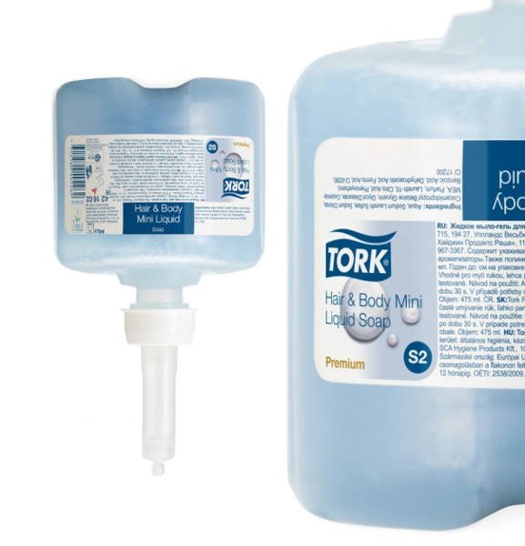 Mydło w płynie TORK 420602 S2 475ml - zapas do dozownika