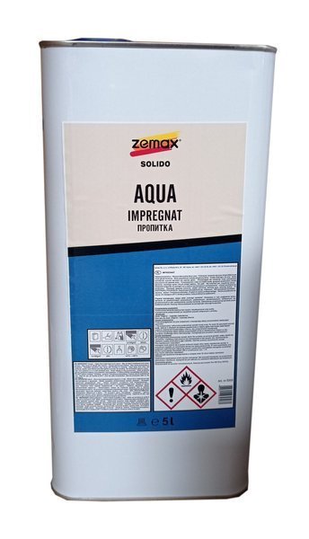 Zemax AQUA Impregnat 1L - Efekt mokrej kostki utrwala kolor
