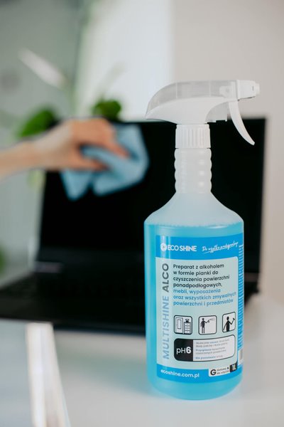 Eco Shine MULTISHINE ALCO 1L - alkoholowy płyn czyszczący