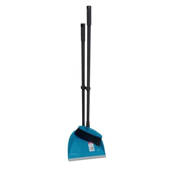 York Leniuch 20cm - zestaw do zamiatania kij 75cm niebieski