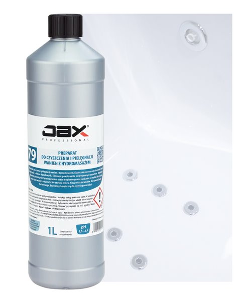 JAX  79  płyn 1L - do czyszczenia wanien z hydromasażem