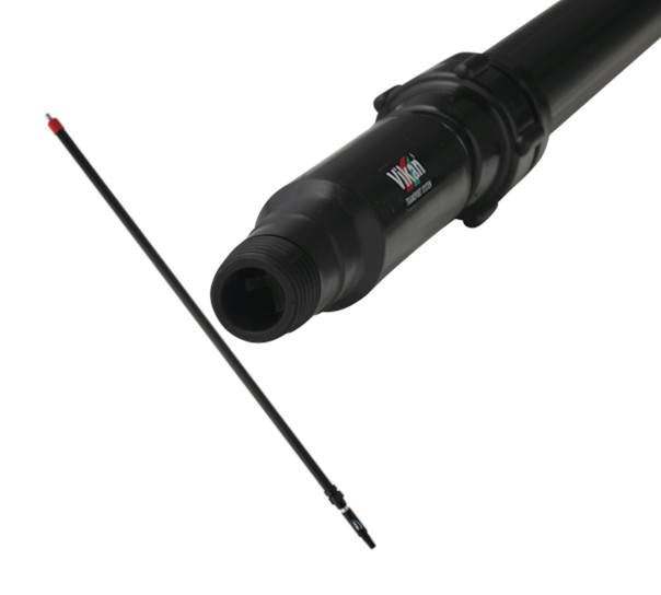 Vikan kij 297352 150-290cm - trzonek z przepływem