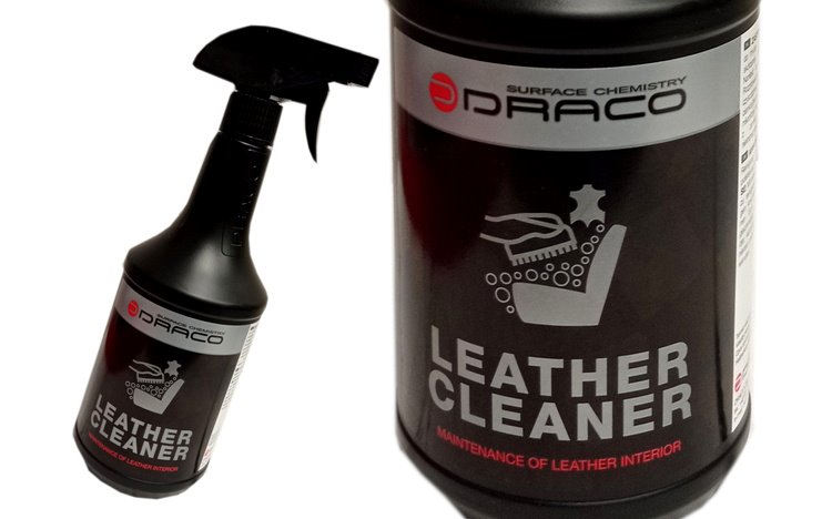 Draco LEATHER Cleaner 750ml - płyn do tapicerki skórzanej