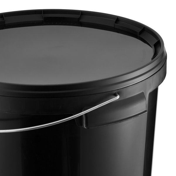 BenBow Wiadro detailingowe czarne 20L + pokrywka