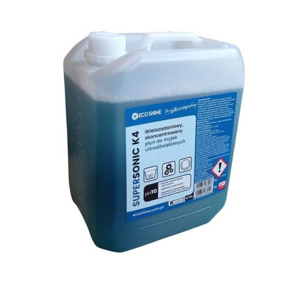 Eco Shine SUPERSONIC K4 10L - płyn do myjek ultradźwiękowych