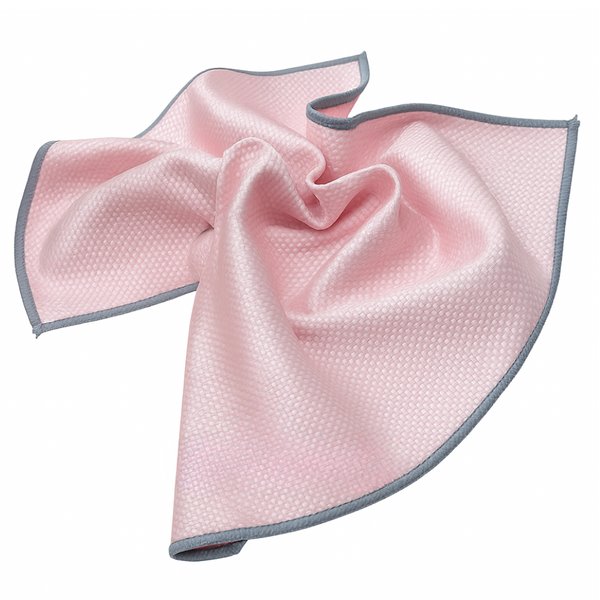 Ściereczka z mikrofibry do mycia okien Różowa 40cmx40cm