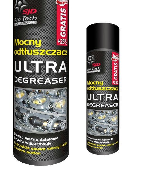 SJD mocny odtłuszczacz w sprayu 600ml - do hamulców, skrzyni