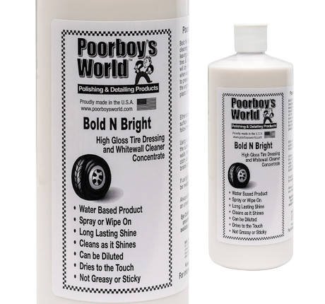 Poorboys World Bold Bright 437ml - Tire Dressing do opon