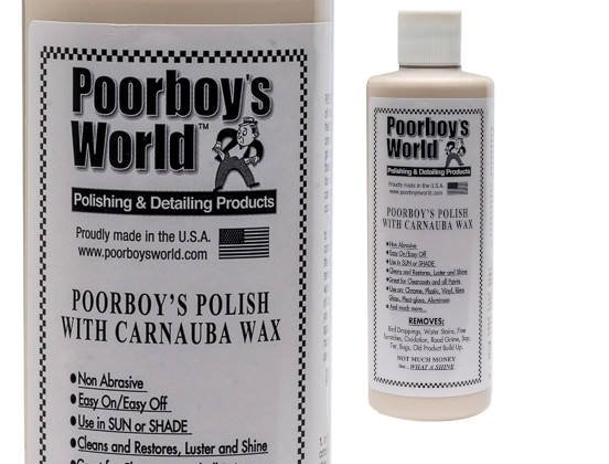 Poorboys World Polish With Carnauba Wax 473ml - Wosk