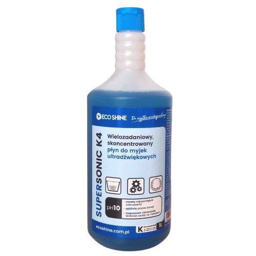 Eco Shine SUPERSONIC K4 1L - płyn do myjek ultradźwiękowych