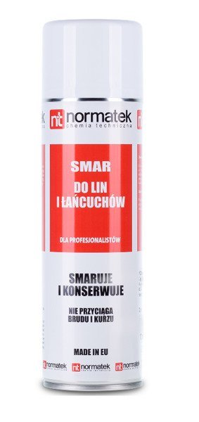 Normatek Smar do Lin I Łańcuchów 500 ml - spray do rowerów