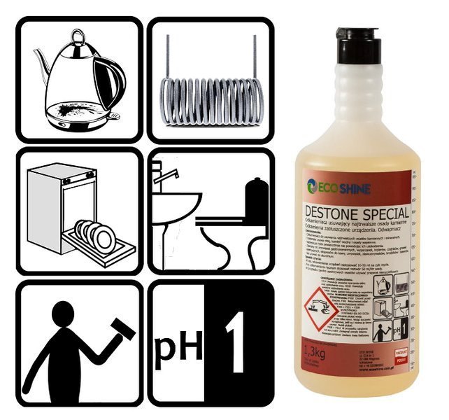 Eco Shine DESTONE SPECIAL 1L - Mocny Odkamieniacz