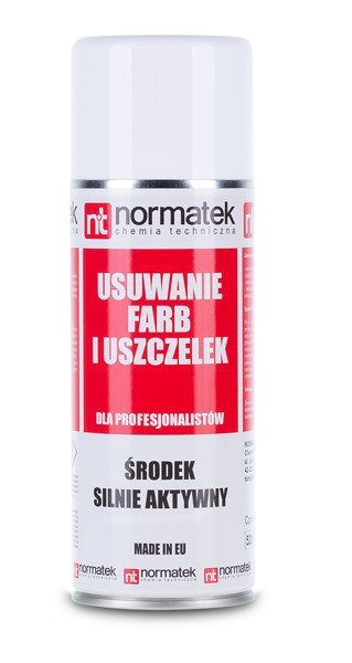Normatek usuwanie farb i uszczelek 400ml - spray do resztek