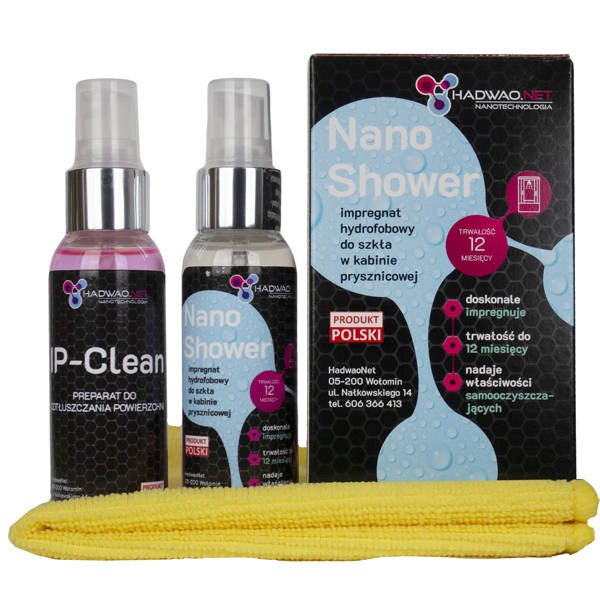 HaDwaO Zestaw NANO SHOWER - impregnacja kabin prysznicowych