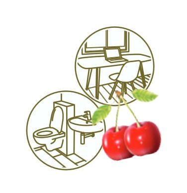 Dolphin CHERRY 750ml -  Odświeżacz Powietrza