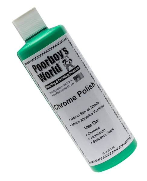 Poorboys World Chrome Polish 473ml - pasta polerska