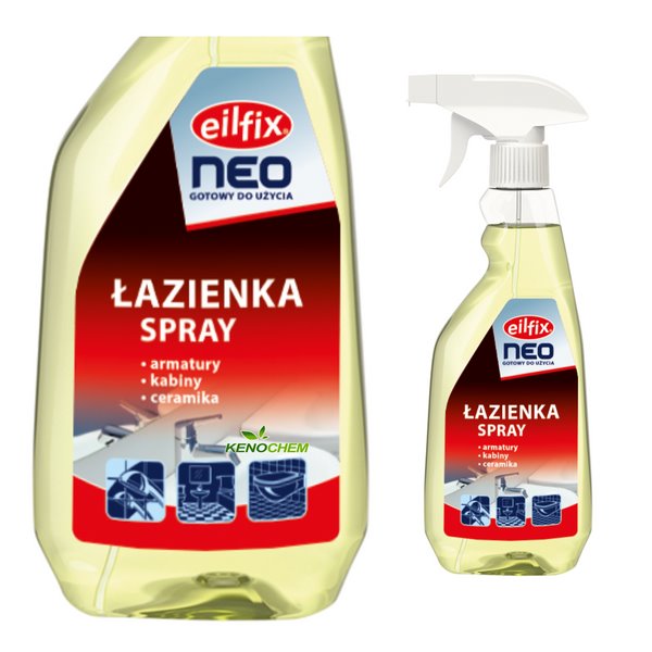 Eilfix ŁAZIENKA Spray 1L - mycie łazienki niemiecka jakość