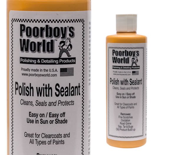 Poorboys World With Sealant 473ml - 2w1 Wosk samochodowy