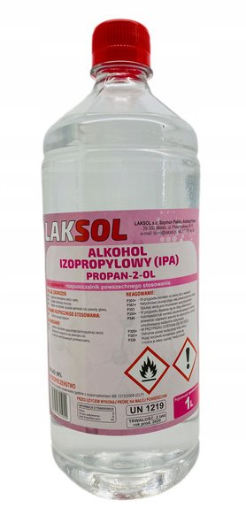 IPA Izopropanol 99% 1L - płyn do odtłuszczania powierzchni