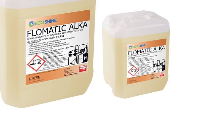 Eco Shine FLOMATIC ALKA 5L - do maszynowego mycia podłóg