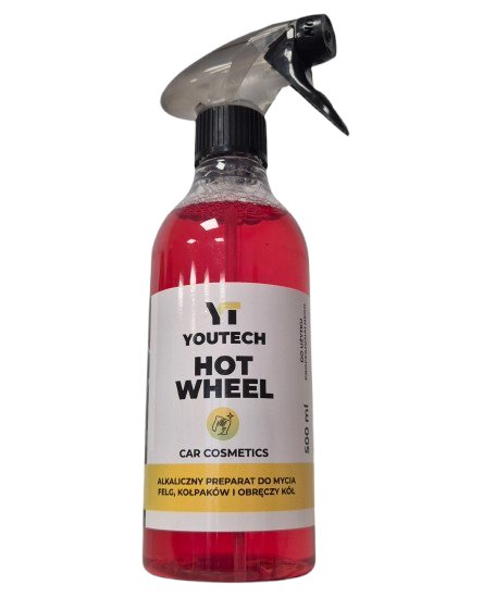 YouTech HOT WHEEL 500ml - preparat do mycia felg kołpaków