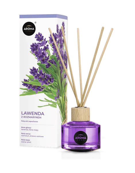 Aroma Patyczki zapachowe 50ml - Lawenda z Rozmarynem
