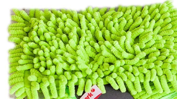 York Mop SALSA 43cm - płaski z mikrofibry zielony