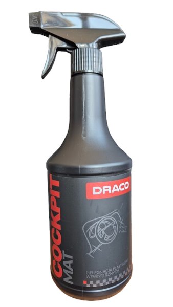 Draco COCKPIT Mat 750ml - pielęgnacja plastików wewnętrznych