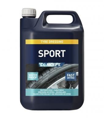 Concept SPORT 5L - renowacja opon mokra opona nabłyszczacz