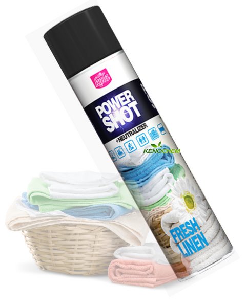 Kala POWER SHOT Fresh Linen 600ml - odświeżacz powietrza